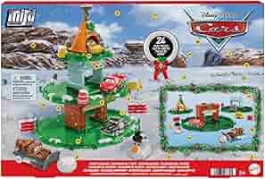 Mattel Disney and Pixar Cars Minis Advent Calendar with 24